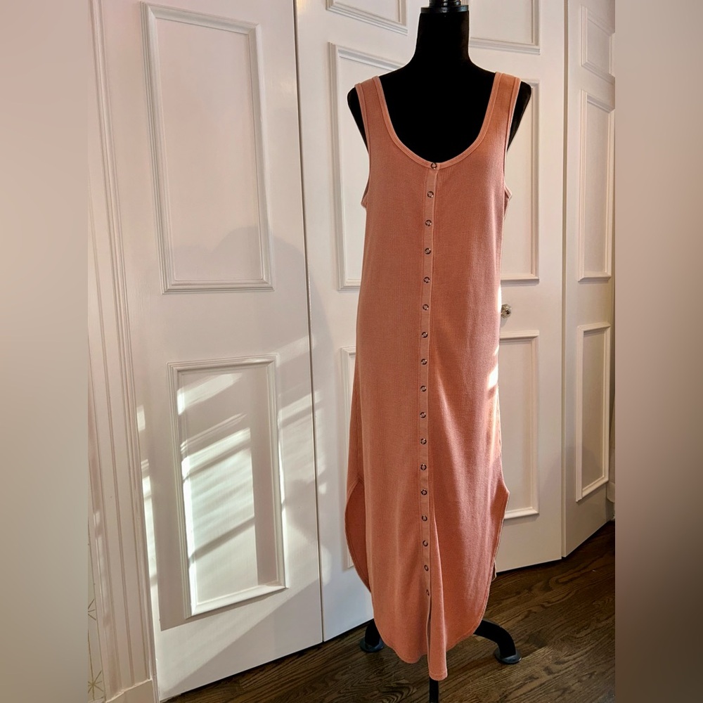 Anthropologie Daily Practice Waffle-Knit Dress